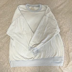 Oversized Sky Blur American Eagle Sweatshirt